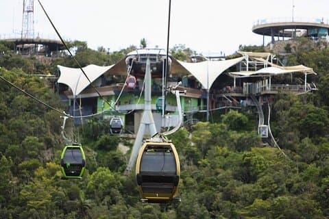 Langkawi i stil - Sightseeing med linbana och Sky Bridge Access