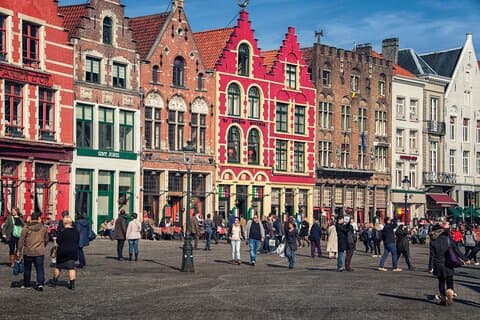 Charms of Brussel og Brugge Day Trip fra Amsterdam