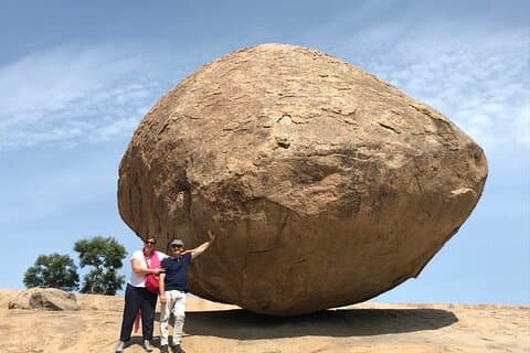 Dagtocht Kanchipuram en Mahabalipuram