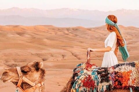 2-tägige private Tour von Marrakesch in die Agafay-Wüste
