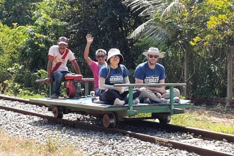 Full Day From Siem Reap - Bamboo Train, Killing Cave & Sunset