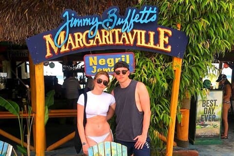 Seven Mile Beach og Ricks Cafe i Negril fra Grand palladium