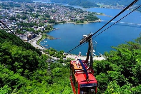 Funivia panoramica del Monte Fuji, 5a stazione e tour di Oshino Hakkai