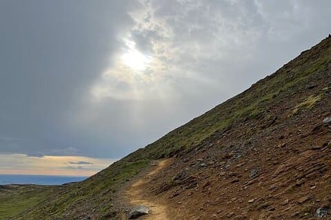 Randonnée au mont Helgafell