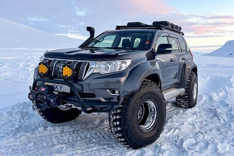 Privat Superjeep-tur til Golden Circle og Langjökull-breen