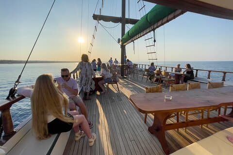 Golden Hour Sunset Cruise in Cyprus