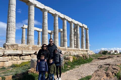 Excursão privada de meio dia ao Cabo Sounion e ao Templo de Poseidon