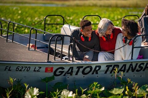 30 - Minuten Fahrt mit dem Luftboot in der Nähe von Orlando