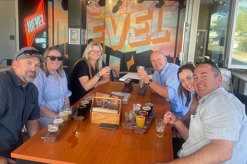 Tour de día completo a la cervecería de Brisbane con almuerzo