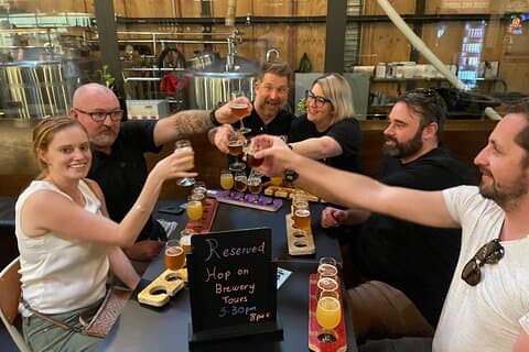 Excursão de meio dia à cervejaria de Brisbane à tarde