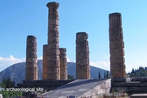 Privat Delphi tur med pickup (valgfritt Thermopylae)