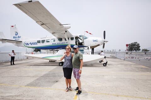 2-dages Halong Bay-tur med vandflyver luksusovernatning