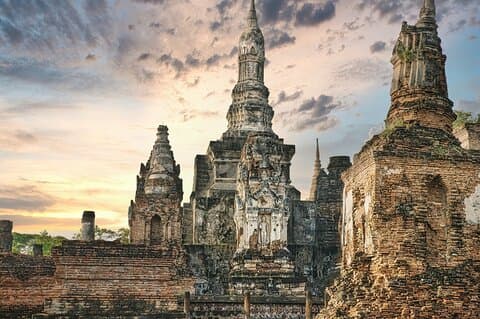 Visite privée d'Ayutthaya avec promenade en bateau au coucher du soleil - Bangkok