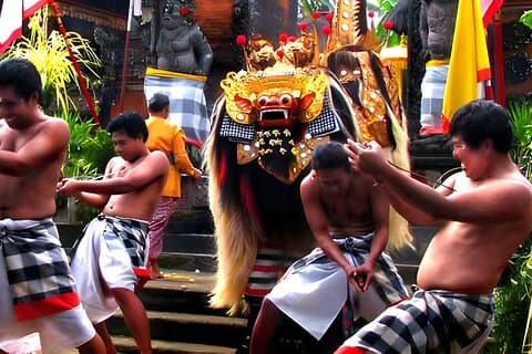 Visite culturelle de Bali : Barong Dance, Ubud & Tanah Lot Sunset