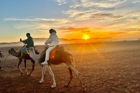 3 dager 2 netter ørkentur fra Fes til Marrakech via erg Chebbi