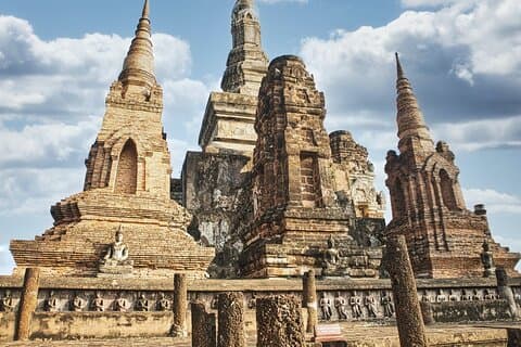 Ayutthaya-tour met olifantendorp, ATV en drijvende markt