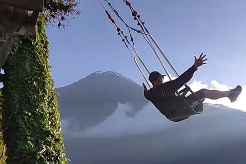 Cotopaxi-Quilotoa-Baños-Puyo 4j/3n avec hébergement et transport