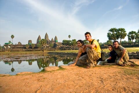 Angkor Wat, Bayon and Banteay Srei by Private Guided Tour