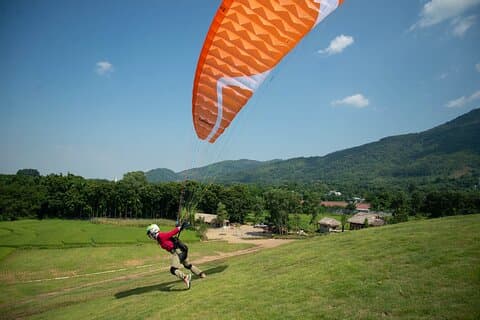 COMBO Parapente Hanoi : Parapente tandem + stage (journée complète)