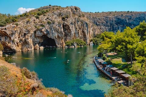 Tour Privado ao Lago Vouliagmeni e Templo de Poseidon