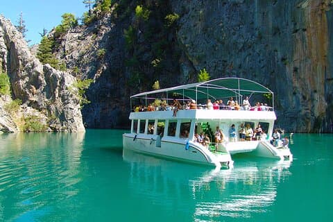 Excursão guiada de 6 horas no Green Canyon em Manavgat