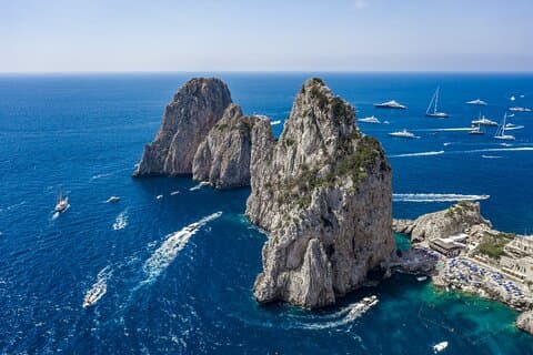 Capri Private Luxury Boat Tour from Sorrento, Positano, or Amalfi