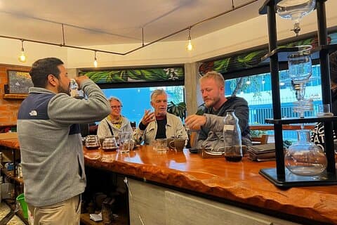 Specialkaffesmagning på Terrua Café