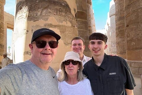 Luxor East Bank: Karnak och Luxor tempel (privat rundtur)