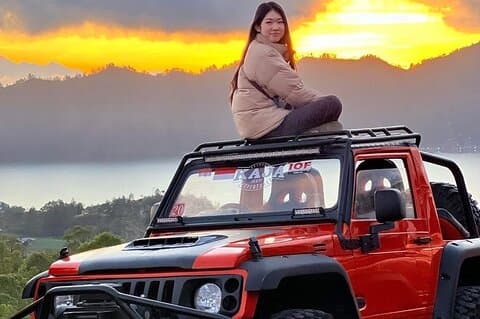 Kaldera Jeep soloppgang eventyr