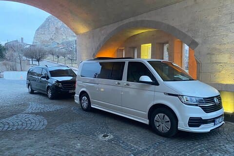 Trasferimento privato in Cappadocia andata e ritorno dagli aeroporti NAV&ASR agli hotel