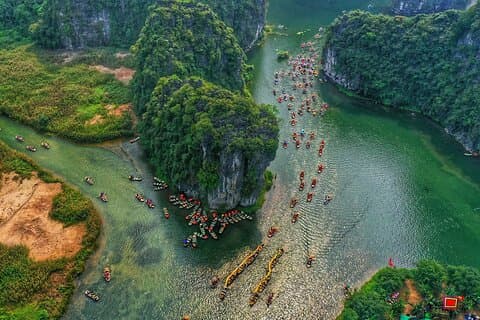 Ninh Binh Private Tour to Mua Cave Trang An Grottoes From Hanoi