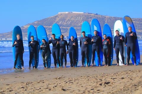 Cours de surf et guidage à agadir