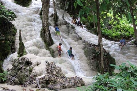 One Day Sticky Waterfall, White Water Rafting, Elephants Sanctuary
