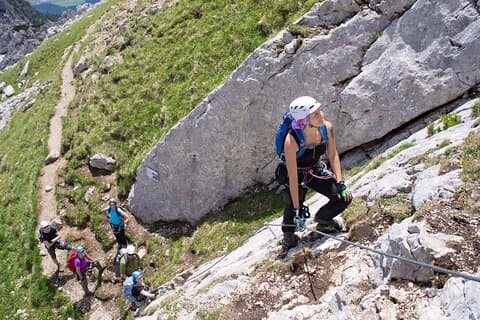 Fjellklatring og Via Ferrata Guiding Innsbruck