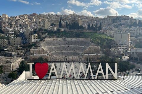 Visite à pied de la ville d'Amman Culture, Histoire et Alimentation