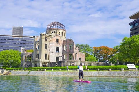 Expérience SUP paisible sur les rivières sereines d'Hiroshima