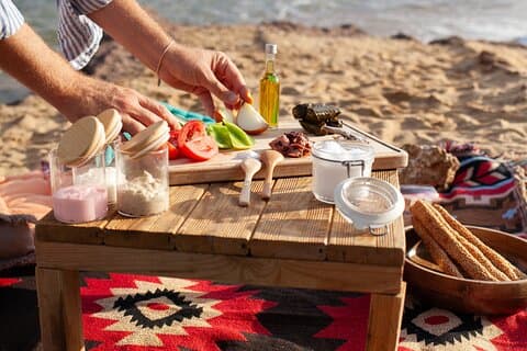 Privé Griekse Meze Picknick