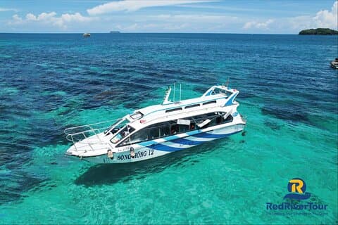 RED RIVER TOUR (Share tour): 4 ISLANDS TOUR BY SPEEBOAT