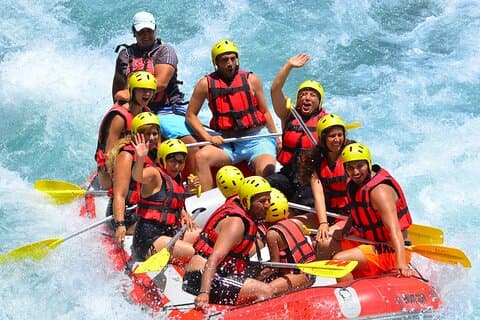 Side Rafting Jeep Quad Safari and Zipline Adventure