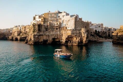 Gruppen-Bootsausflug nach Polignano | MAMMAMIA-Boot
