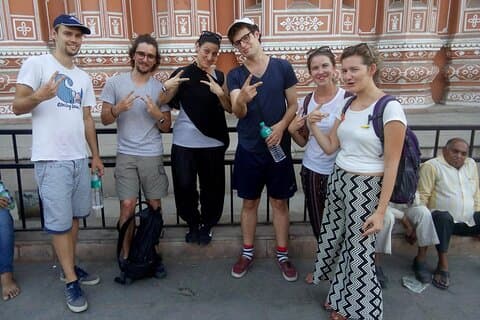 Passeio a pé Jaipur Índia