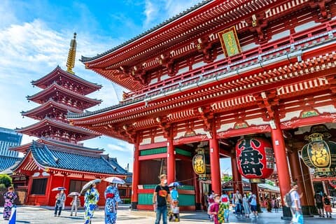 Visite de plusieurs jours d'Osaka à Tokyo