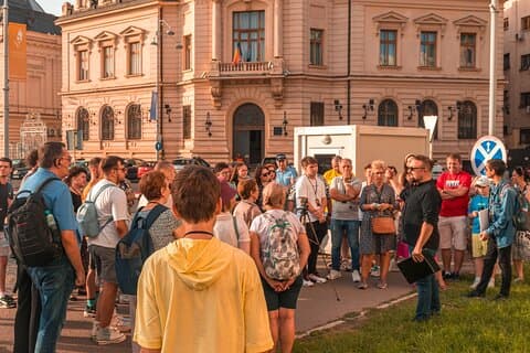 Bukarest Old Town Walking Tour med Damian Anfile