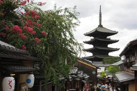 GUIA ITALIANO DE Kyoto, Templo Kiyomizu Pagode Gion Maiko Geisha
