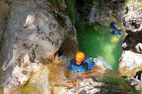 Adventure Canyoning Tour in the Fratarica Canyon - Bovec, Slovenia