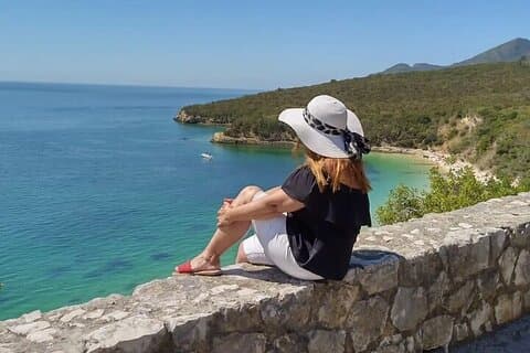 Setubal privat vintur, madsmagning, strande, paladser og kunst