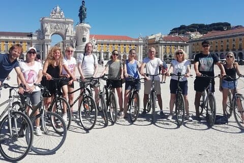 Hjärtat av Lissabon med elektrisk cykel