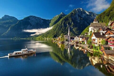 Privat tur: Hallstatt-City, Skywalk og saltmine fra Wien