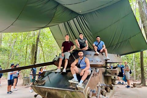 Vietnam klassisk dagstur i Ho Chi Minh med Cu Chi-tunneler