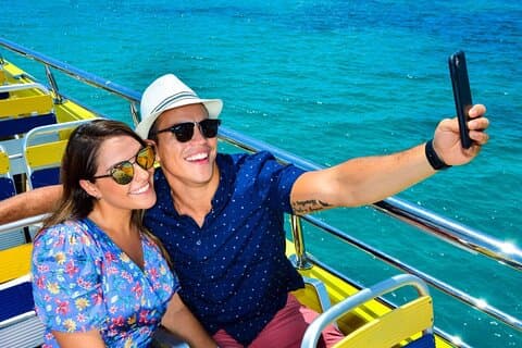 Hin- und Rückfahrt von Cancún nach Cozumel Island an einem Tag